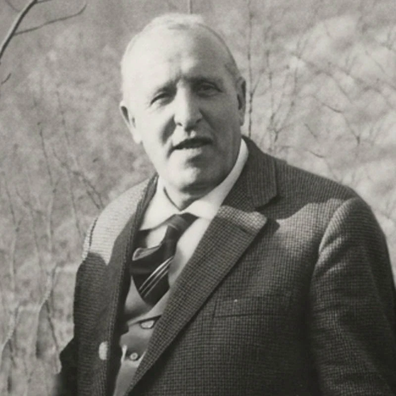 Ritratto fotografico in bianco e nero di Carlo Conte, foto del 1961.